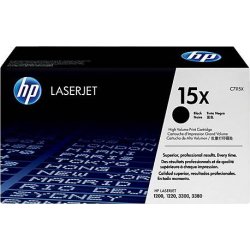 Toner HP LaserJet 15X Negro 3500 páginas (C7115X) | 0725184518461