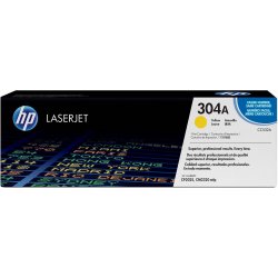 Toner HP LaserJet 304A Amarillo 2800 páginas (CC532A) | 0883585301515