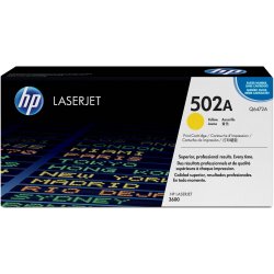 Toner HP LaserJet 502A Amarillo 4000 páginas (Q6472A) | 0829160703060 [1 de 9]