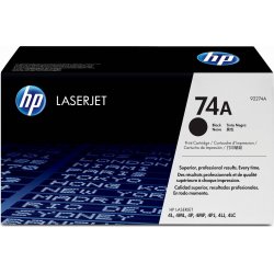 Toner HP LaserJet 74A Negro (92274A) | 0088698005712 | Hay 1 unidades en almacén | Entrega a domicilio en Canarias en 24/48 horas laborables