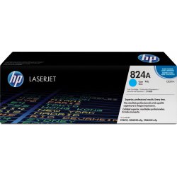 Toner HP LaserJet 824A Cian 21000 páginas (CB381A) | 0882780459120