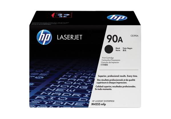 Toner HP LaserJet 90A Negro 10000 páginas (CE390A) | 8887815501531 [1 de 9]
