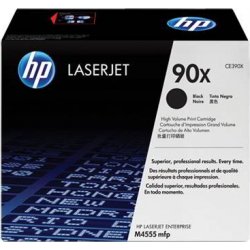 Toner HP LaserJet 90X Negro 24000 páginas (CE390X) | 0884962517765