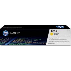 Toner HP LaserJet Pro 126A Amarillo 1000 pág (CE312A) | 0884962161142