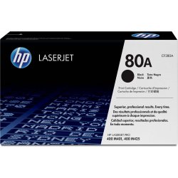 Toner HP LaserJet Pro 80A Negro 2560 páginas (CF280A) | 0886111144143