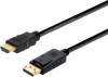Cable AISENS DP/M a HDMI/M 2m Negro (A125-0364) | (1)