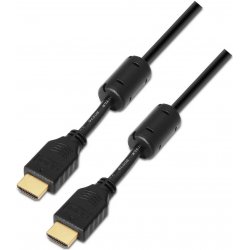 Cable AISENS HDMI ferrita A/M-A/M 1.8m Negro(A119-0098) | 8436574700978