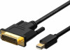 Cable AISENS mini DP/M a DVI/M 2m Negro (A125-0363) | (1)