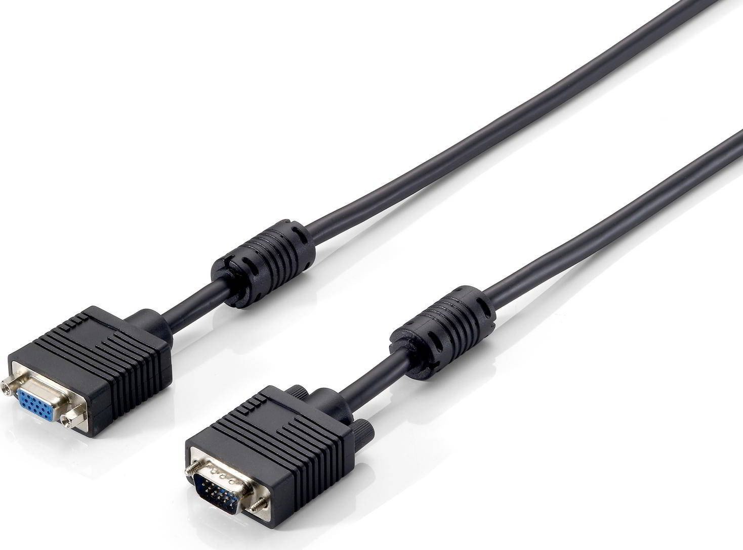 Cable Matters Adaptador HDMI a VGA (convertidor HDMI a VGA) en negro y  cable VGA a VGA con ferritas