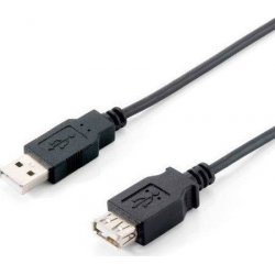 Imagen de EQUIP Cable Ext.USB2 Tipo A M-H 1.8m (EQ128850)