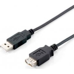Cable Equip Usb-a M A Usb-a H 5m Negro (EQ128852) | 4015867164747 | 3,10 euros