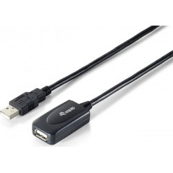 EQUIP Cable Extensión USB2.0 Activo 5m (EQ133336) | 4015867111390