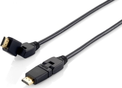 EQUIP Cable HDMI 5m Pivotante (EQ119365) | Hay 5 unidades en almacén | Entrega a domicilio en Canarias en 24/48 horas laborables