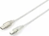 EQUIP Cable USB2.0 Tipo A-B Transparente 1,8m(EQ128650) | (1)