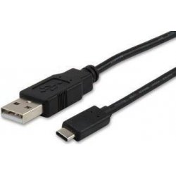 EQUIP Cable USB2.0 Tipo M/A-M/C 1m (EQ12888107) | 4015867198698