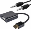 Nanocable HDMI a SVGA+Audio 10cm+1.0m (10.16.2001-BK) | (1)