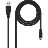 Nanocable USB 2.0 A/M-MiniUSB B/M 3m Negro (10.01.0403) | (1)