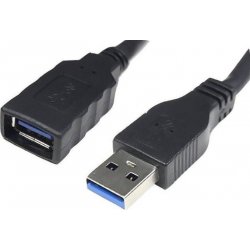 Nanocable USB 3.0 Tipo A/M-A/H 1m (10.01.0901-BK) | 8433281004665 [1 de 4]