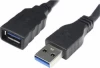 Nanocable USB 3.0 Tipo A/M-A/H 2m Negro (10.01.0902-BK) | (1)