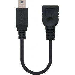 Nanocable USB Mini 2.0 OTG B/M-A/H 15cm (10.01.3800)