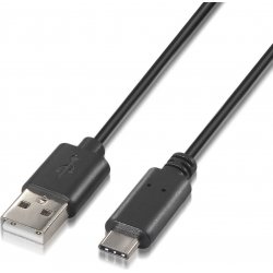 Imagen de Cable AISENS USB2.0 3A Tipo C/M-A/M 1m (A107-0051)