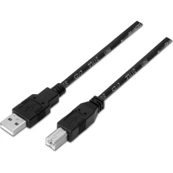Imagen de Cable AISENS USB2.0 Impresora Tipo A/M-B/M (A101-0006)
