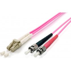 Cable EQUIP Fibra Óptica Multimodo 1m Rosa (EQ255541) | 4015867178966