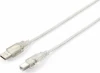 Cable EQUIP USB2.0 A-B Transparente 1m (EQ128653) | (1)