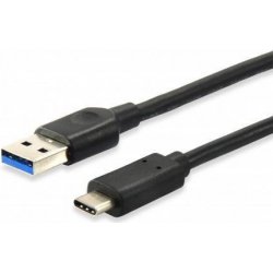 Imagen de Cable EQUIP USB3.0 Tipo A M-Tipo C M 0.5m (EQ128345)