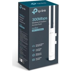 ACCESS POINT TP-LINK OMADA EAP110 WIFI N300 EXTERIOR POE | EAP110-OUTDOOR | 6935364097752 | Hay 9 unidades en almacén | Entrega a domicilio en Canarias en 24/48 horas laborables