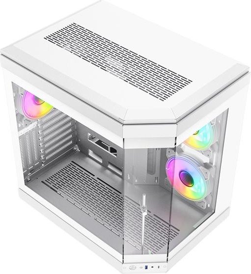 Caja Ordenador Gaming Hype White  GM-HYPE-WH - Innova Informática
