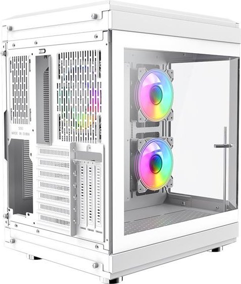 Caja Ordenador Gaming Hype White  GM-HYPE-WH - Innova Informática :  Carcasas formato Semitorre