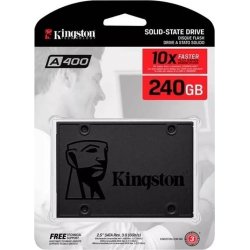 DISCO DURO SSD KINGSTON 240GB SSDNOW SA400 DISCO DURO SSD KINGSTON 240GB SSDNOW SA400 | SA400S37/240G | 740617261219 | Hay 20 unidades en almacén | Entrega a domicilio en Canarias en 24/48 horas laborables