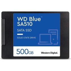 DISCO DURO SSD WESTERN DIGITAL 500GB BLUE SA510 | WDS500G3B0A | 718037884639 | Hay 7 unidades en almacén | Entrega a domicilio en Canarias en 24/48 horas laborables