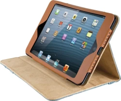 FUNDA RIGIDA TRUST STAND PARA IPAD MINI JEANS | 19193 | Hay 4 unidades en almacén | Entrega a domicilio en Canarias en 24/48 horas laborables