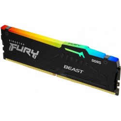 MEMORIA RAM 16GB KINGSTON DDR5 5600MHZ FURY BEAST CL40 1.25V | KF556C40BBA/16 | Hay 33 unidades en almacén | Entrega a domicilio en Canarias en 24/48 horas laborables