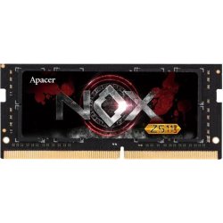 MEMORIA SODIMM 16GB APACER NOX DDR4 3200MHZ MEMORIA SODIMM 16GB APACER NOX DDR4 3200MHZ | A4S16G32CLYBDAA-1 | 807486504769 | Hay 62 unidades en almacén | Entrega a domicilio en Canarias en 24/48 horas laborables
