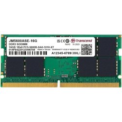 MEMORIA SODIMM 16GB TRANSCEND DDR5 5600MHZ | JM5600ASE-16G | 760557861263 | Hay 1 unidades en almacén | Entrega a domicilio en Canarias en 24/48 horas laborables