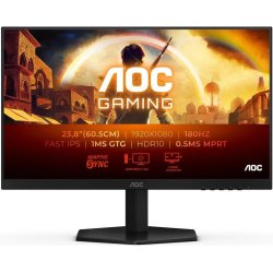 MONITOR GAMING AOC 24 FHD IPS 180HZ HDMI DISPLAYPORT BLACK MONITOR GAMING AOC 24 FHD IPS 180HZ HDMI DISPLAYPORT BLACK | 24G42E | 4038986642583 | Hay 23 unidades en almacén | Entrega a domicilio en Canarias en 24/48 horas laborables