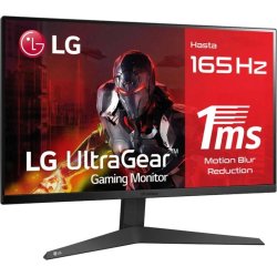 MONITOR GAMING LG ULTRAGEAR 24 IPS 165HZ HDMI DP | 24GQ50F-B | 8806091646477 | Hay 2 unidades en almacén | Entrega a domicilio en Canarias en 24/48 horas laborables