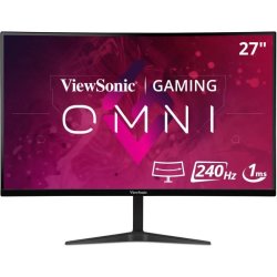 MONITOR GAMING VIEWSONIC 27 240HZ CURVO MULTIM HDMI DP 3YR G | VX2719-PC-MHD | Hay 2 unidades en almacén | Entrega a domicilio en Canarias en 24/48 horas laborables