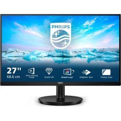 MONITOR PHILIPS 27 QHD 2K MULTIMEDIA DISPLAYPORT HDMI | 275V8LA/00 | 8712581795108 | Hay 22 unidades en almacén | Entrega a domicilio en Canarias en 24/48 horas laborables