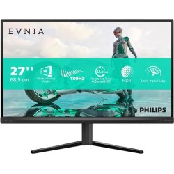 MONITOR PHILIPS EVNIA 27 180HZ 2K QHD HDMI DISPLAYPORT BLACK | 27M2N3500NL/00 | 8712581805890 | Hay 7 unidades en almacén | Entrega a domicilio en Canarias en 24/48 horas laborables