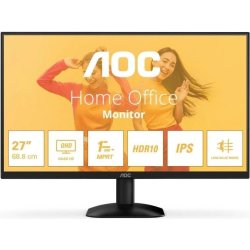 MONITOR PROFESIONAL AOC 27 QHD IPS HDMI DP BLACK MONITOR PROFESIONAL AOC 27 QHD IPS HDMI DP BLACK | Q27B35E | 4038986183062 | Hay 22 unidades en almacén | Entrega a domicilio en Canarias en 24/48 horas laborables