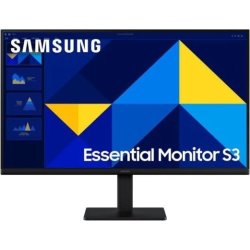 MONITOR SAMSUNG ESSENTIAL S3 27 IPS 100HZ VGA HDMI BLACK | LS27D302GAUXEN | 8806095803036 | Hay 10 unidades en almacén | Entrega a domicilio en Canarias en 24/48 horas laborables