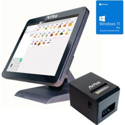 PACK TPV AVPOS K2000 15 I3/8GB/128GB/WIFI/BLUETOOTH/LAN 1000/W11P + TC21 | PACK2000