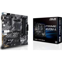 PLACA BASE ASUS A520M-A II/CSM AMD MATX DDR4 HDMI + VGA + DV | 90MB17H0-M0EAYC | 4711081135395 | Hay 15 unidades en almacén | Entrega a domicilio en Canarias en 24/48 horas laborables