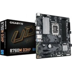PLACA BASE GIGABYTE GA-B760M-D3HP VGA + HDMI + DP 4XDDR5 MAT | GA-B760M-D3HPDDR5 | 4719331864347 | Hay 3 unidades en almacén | Entrega a domicilio en Canarias en 24/48 horas laborables