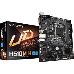 PLACA BASE GIGABYTE GA-H510M-H VGA + HDMI | 4719331854942 | Hay 8 unidades en almacén | Entrega a domicilio en Canarias en 24/48 horas laborables