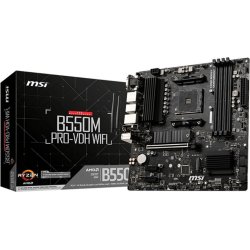 PLACA BASE MSI B550 PRO-VDH WIFI AM4 ATX 4XDDR4 VGA+HDMI+DP PLACA BASE MSI B550 PRO-VDH WIFI AM4 ATX 4XDDR4 VGA+HDMI+DP | 911-7C95-008 | 4719072733698 | Hay 2 unidades en almacén | Entrega a domicilio en Canarias en 24/48 horas laborables